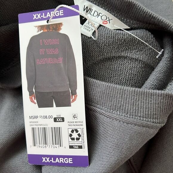 Wildfox Women’s Graphic Crewneck Sweatshirt - Picture 10 of 10